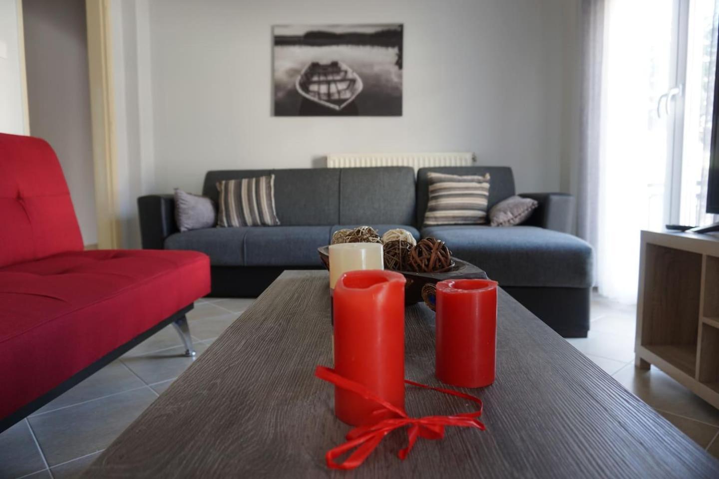 Seaside Family Apartment In Paralia Dionisiou Exterior foto